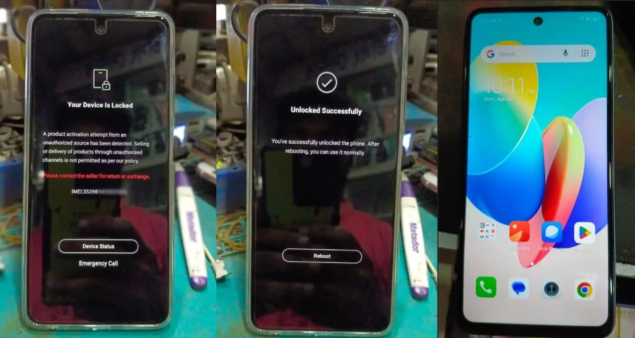 ⛔️ Tecno - Infinix & iTel ID Removal Activation Code Re-Issue | Late or Invalid Code Replacement & New Code Request ⚠️